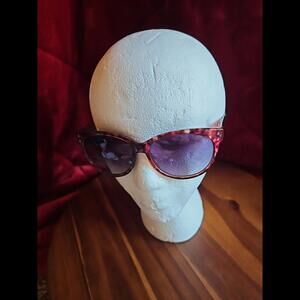 Tommy Hilfiger Sunglasses Pepper 58-15-140 Purple Speckled Frame Gradient Lens